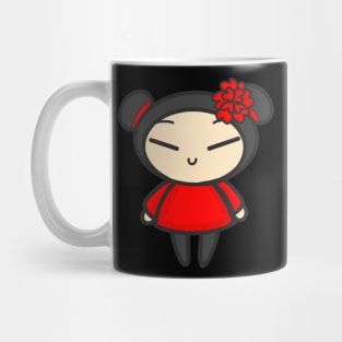 Rose Flower Pucca Mug